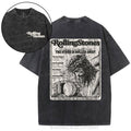 [ Mineral Wash ] Resurrection Rolling Stone Christian Washed TShirt Jesus Graphic Washed Style Shirt Hoodie, Sweatshirt
