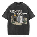 [ Mineral Wash ] Rolling Stone Christian Washed TShirt Jesus Graphic Washed Style Shirt Hoodie, Sweatshirt | GrindPrints.com