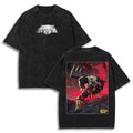 [ Mineral Wash ] Thokk Battle Beast Invincible Universe Washed Shirt 100% Cotton High Quality Soft TeeShirt Mens Cartoon...