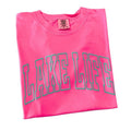 Mint Lake Life Puff Letter Comfort Colors T-Shirt Hoodie, Sweatshirt | GrindPrints.com