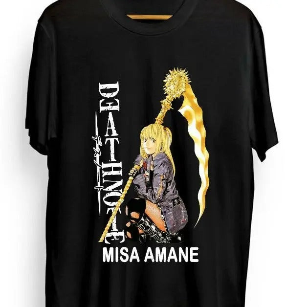Misa Amane shirt Death Note L New shirt,2022 Graphic Anime Size S to 3XLstyle{n002}2 Hoodie, Sweatshirt | GrindPrints.com