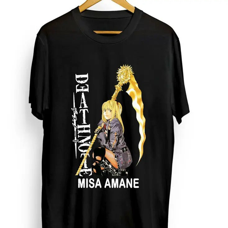 Misa Amane shirt Death Note L New shirt,2022 Graphic Anime Size S to 3XLstyle{n002}3 Hoodie, Sweatshirt | GrindPrints.com