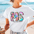 Mississppi Neon Splash DTF Transfers - THIS IS NOT A SHIRT Hoodie, Sweatshirt | GrindPrints.com