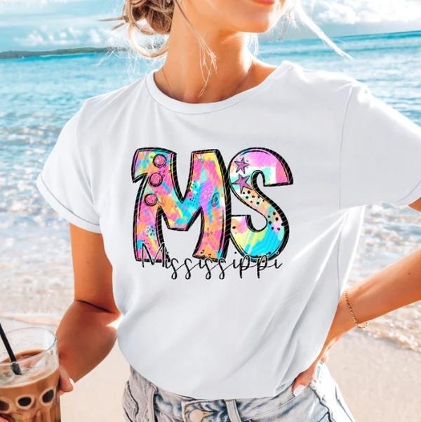 Mississppi Neon Splash DTF Transfers - THIS IS NOT A SHIRT Hoodie, Sweatshirt | GrindPrints.com