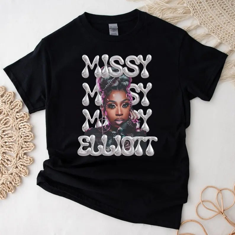Missy Elliott  Missy Elliott Out Of This World 2024 Shirt 2024, Missy Elliott Clothing Hoodie, Sweatshirt | GrindPrints.com