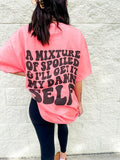Mixture Graphic Tee Hoodie, Sweatshirt | GrindPrints.com
