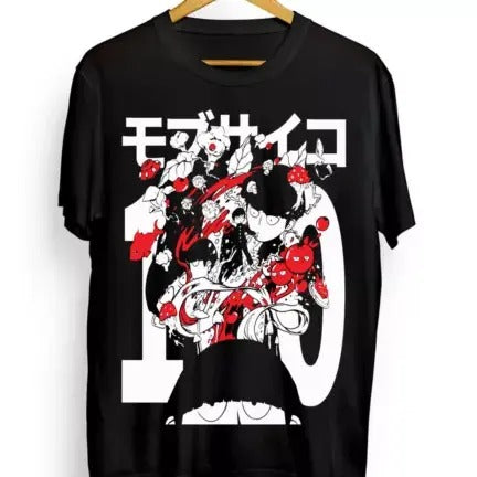 Mob Psycho 100 T-Shirt,Shigeo Kageyama T-Shirt,Dimple and Mob,Anime Tee All Size Hoodie, Sweatshirt | GrindPrints.com