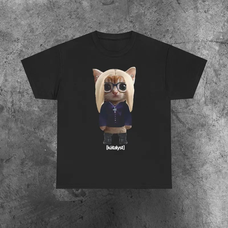 Molly Santana Kitty Shirt Casual Classic Hoodie, Sweatshirt | GrindPrints.com
