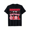 Mom Dad Mommy Birthday Girl Berry First Strawberry Family T-Shirt, 100% cotton, Holiday Gift, In-store explosion, A lot...