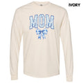 Mom Ginger Jar Florals Long Sleeve Comfort Colors T-Shirt 'NLB' Hoodie, Sweatshirt | GrindPrints.com