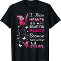 Mom Is My Guardian Angel In Heaven Memorial Day Men Women T-Shirt Hoodie, Sweatshirt | GrindPrints.com