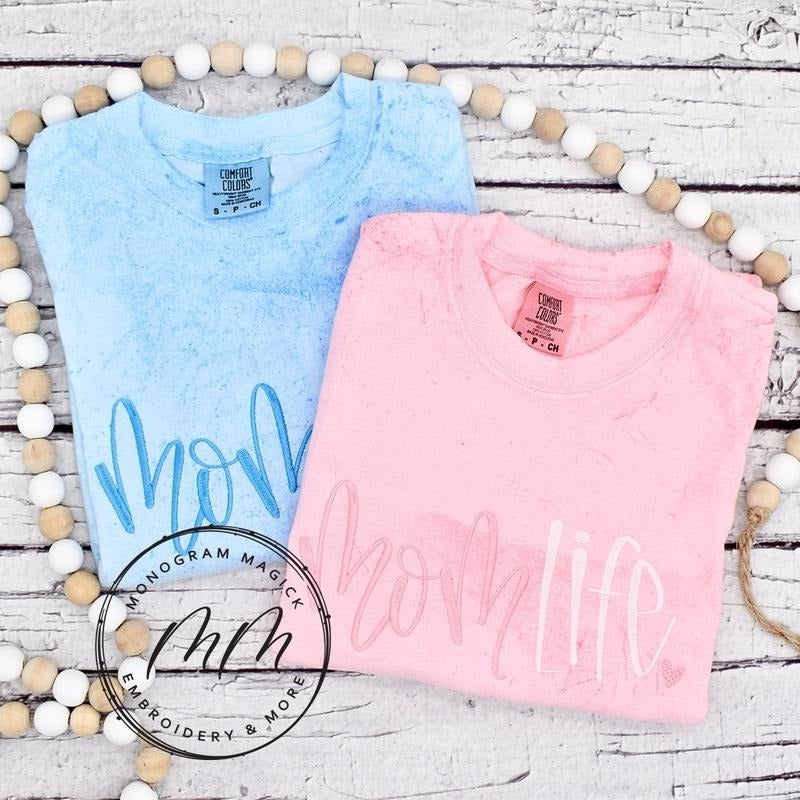 Mom Life Monochromatic Shirt, Mom Life Shirt Hoodie, Sweatshirt | GrindPrints.com