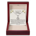 Mom Message Card Necklace For Mom Birthday Gift, Mom Gift Box From Daughter, Meaningful Mom Gift Ideas, To My Mom...