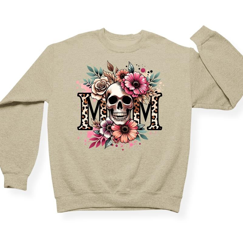 Mom Skeleton Crewneck T-Shirts, Hoodie, Sweatshirt | GrindPrints.com