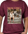 Mom Vibes TV Moms T-shirt Casual Summer Crewneck with Graphic Print Hoodie, Sweatshirt | GrindPrints.com