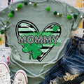 Mommy Clover Heart DTF Transfers - THIS IS NOT A SHIRT Hoodie, Sweatshirt | GrindPrints.com