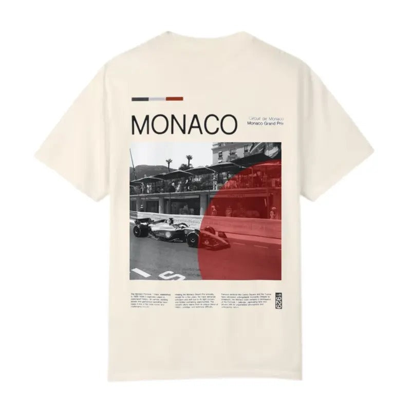 Monaco Formula 1 Monaco T-Shirt, Car Enthusiast T-Shirt, Car Clothing Hoodie, Sweatshirt | GrindPrints.com