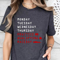 Monday Tuesday Wednesday Thursday Friday Blink Monday Women's T-Shirt, Funny Tee, Mum Shirt, Mother's Day Gift, Women's...