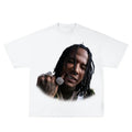 Moneybagg Yo Inspired Vintage Graphic T-shirt Heavy Cotton Tee Basketball 90 s Styled Shirt Hiphop Vibes Y2K Aesthetic...