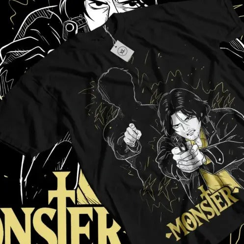 Monster Johan liebert T-shirt Tenma naoki urasawa Gift Exclusive Shirt All Size Hoodie, Sweatshirt | GrindPrints.com