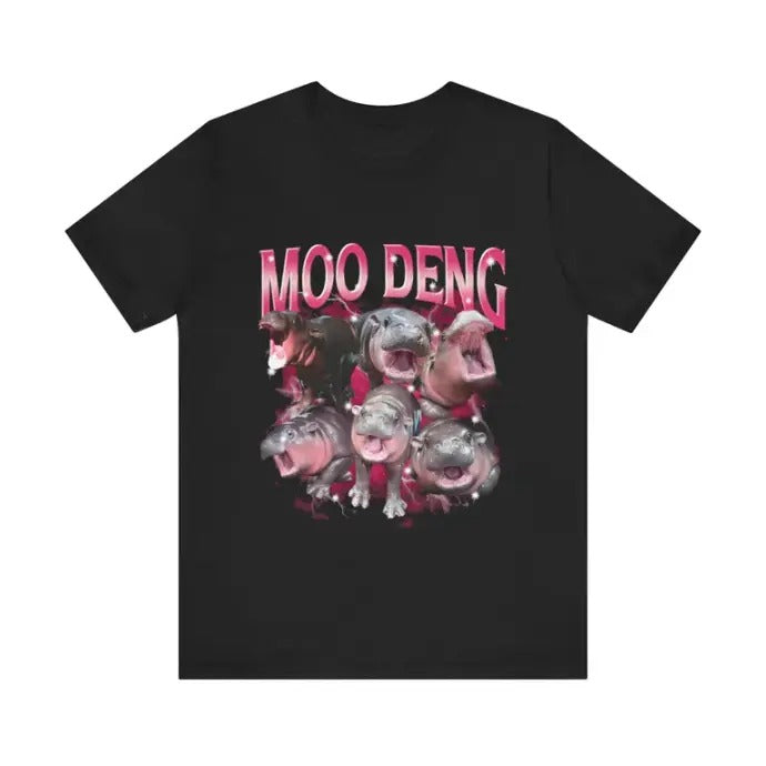 Moo Deng Babyy Hippo Funny Shirts, Moo Deng, Hippo Meme, Gift Shirts Hoodie, Sweatshirt | GrindPrints.com