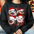Moo Deng Moon Galaxy Shirt, Baby Pygmy Hippo Moo Deng Shirt, Moo Deng Christmas Shirt Hoodie, Sweatshirt | GrindPrints.com