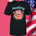 Moo Deng T-Shirt, Gift For Her, Gift For Him Fabric Top Cotton Hoodie, Sweatshirt | GrindPrints.com