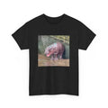 Moo Deng Heavy Cotton Baby Hippo Shirt Funny Menswear Top Underwear Streetwear T-Shirts, Hoodie, Sweatshirt