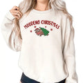 Moodeng Christmas Shirt, Embroidered T-shirt, Holiday Unisex Sweatshirt, Funny Baby Hippo Tee Hoodie | GrindPrints.com