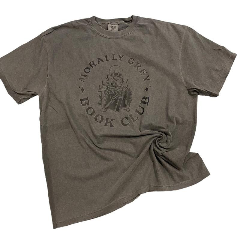 Morally Grey Bookclub Shirt Hoodie, Sweatshirt | GrindPrints.com