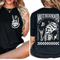 Motherhood Sometimes I Rock It Sometimes It Rocks Me Shirt, Mama Shirt, Mom Shirt, Rocker Mom Gifts Hoodie, Sweatshirt