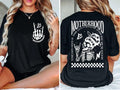 Motherhood Sometimes I Rock It Sometimes It Rocks Me Shirt, Mama Shirt, Mom Shirt, Rocker Mom Gifts, Mothers Day Gift...