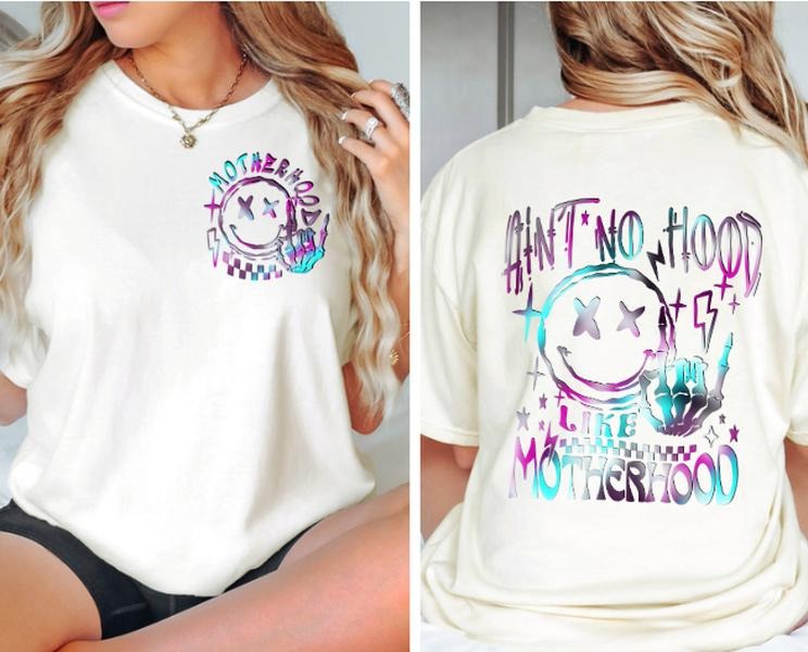Motherhood T-Shirt - Aint No Hood like Motherhood - Women's Top Hoodie, Sweatshirt | GrindPrints.com