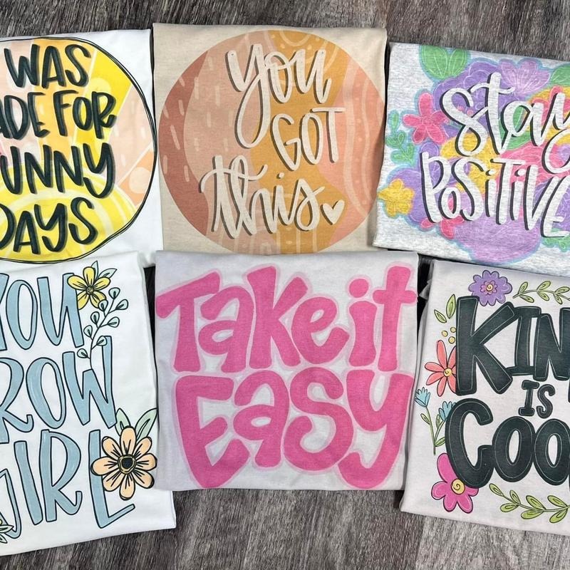 Cute Encouragement/Motivational Tees Hoodie, Sweatshirt | GrindPrints.com