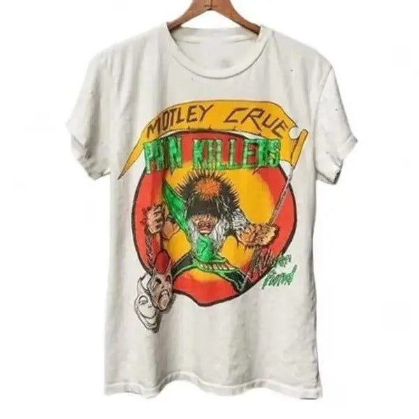 Motley Crue Band 90s Pain Killers Cotton Menswear T-Shirts, Hoodie, Sweatshirt