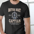 Motor boat Captain T Shirt, Unisex Casual Menswear Hoodie, Sweatshirt | GrindPrints.com