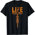 Mountain Bike T-Shirt: Life Behind Bars Funny Biking T-Shirt Made in USA Hoodie, Sweatshirt | GrindPrints.com