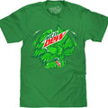 Mountain Dew Eagle T-Shirt - Green Hoodie, Sweatshirt | GrindPrints.com