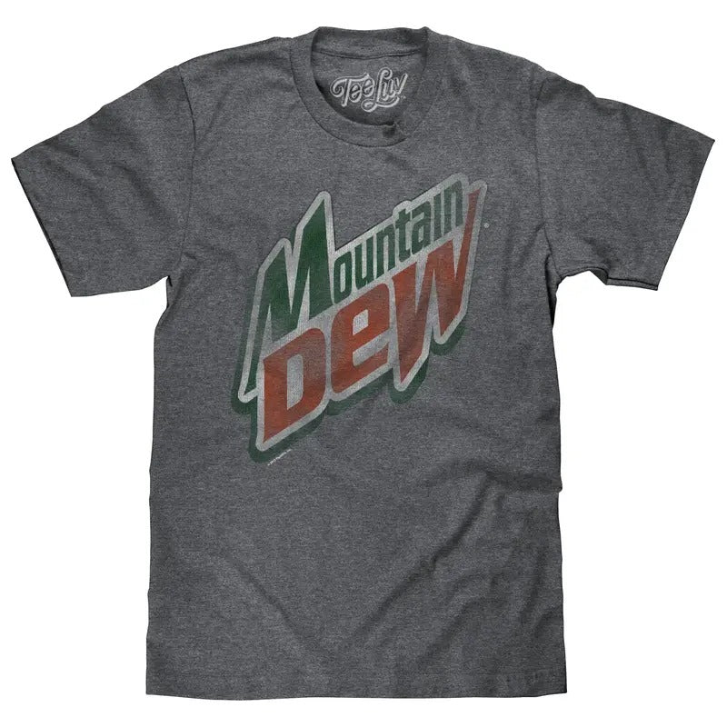 Mountain Dew Logo Gray T-Shirts, Hoodie, Sweatshirt