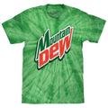 Mountain Dew Logo Tie Dye T-Shirt - Spider Kelly Hoodie, Sweatshirt | GrindPrints.com