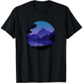 Mountain Silhouette Forest Lake Reflection Made USA T-Shirts, Hoodie, Sweatshirt