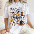 Mouse & Friends Halloween Shirt, Not So Scary Halloween Party Matching Shirt, Hocus Pocus, Spooky Season Castle Magical...