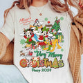 Mouse Christmas Sweatshirt Tshirt, Very Merry Christmas Party Shirt, Magic Kingdom Christmas Shirt, Christmas Holiday...