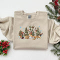 Mouse Christmas Tree Sweater Tshirt, Mouse And Friends Christmas Shirt, Mouse Christmas Shirt, Mouse Matching Christmas...