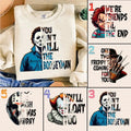 Movie Killers T-shirt Sweatshirt Hoodie Bundle, Halloween Character Shirt Sublimation, Horror Movies Shirt,Michael Myers...