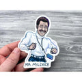 Mr Milchick Dancing - Severance Sticker Illustration - Waterproof Decals & Magnets - FREE US SHIPPING T-Shirts, Hoodie,...