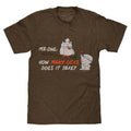 Mr Owl How Many Licks Does It Take Tootsie Roll Pop Candy T-Shirt - Heather Brown Hoodie, Sweatshirt | GrindPrints.com