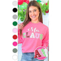 Mrs Claus Sequin Christmas Graphic Sweatshirt T-Shirts, Hoodie | GrindPrints.com