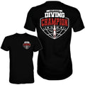 Muff Diving Champion Unisex Cotton Tee - 100% Cotton Hoodie, Sweatshirt | GrindPrints.com