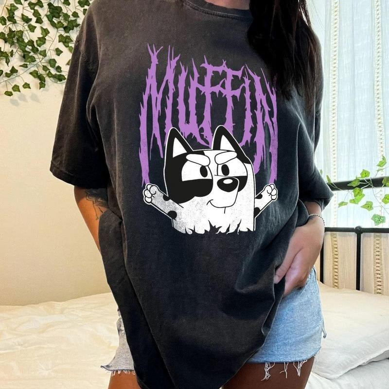 Muffin T-Shirt DRG, Muffin Retro, Bluey Dog T-Shirt DRG, Trending T-Shirt 2024 Hoodie, Sweatshirt | GrindPrints.com